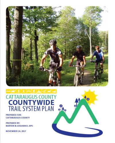 Cover of the Countywide Trail System Plan for Catt. County