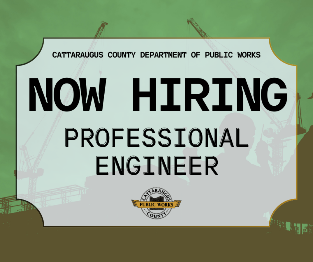 Now Hiring Professional Engineer - Department of Public Works