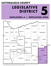 Map of Legislative District 5 for 2024 and beyond